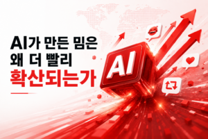 Read more about the article AI가 만든 밈은 왜 더 빨리 확산되는가